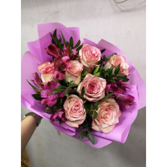 Bouquet "Pink mint"