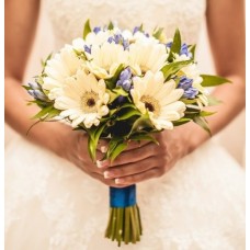 Wedding bouquet "Gentiana"