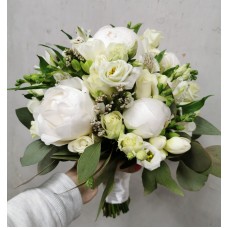 Wedding bouquet "Snow-white"