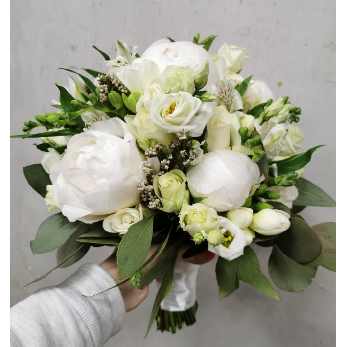 Wedding bouquet "Snow-white"