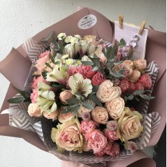 Bouquet "Pale pink"