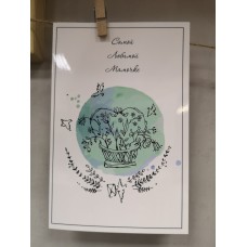  Greeting card "The most beloved mommy"